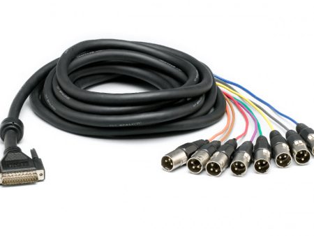 Lynx CBL-AOUT85 Aurora Converters 8-Channel XLR Analog Output Cable For Sale