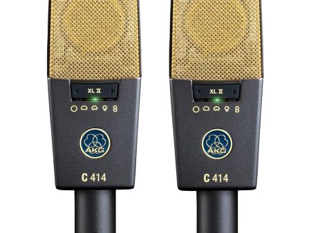 AKG C414 XLII ST Stereo Matched Pair Sale