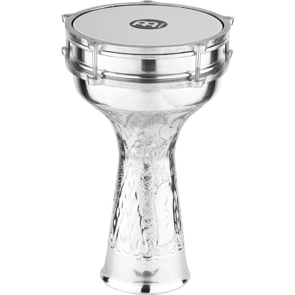 Meinl Large Aluminum 14  Darbuka in Silver Sale