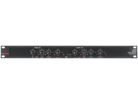 DBX 223 Stereo 2-Way, Mono 3-Way Crossover Online Sale