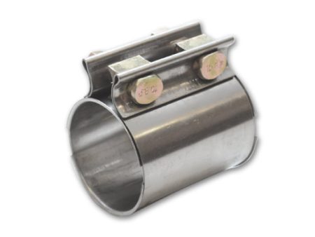 Vibrant TC Series Heavy Duty SS Exhaust Sleeve Butt Joint Clamp for 2.5in O.D. Tubing Online Hot Sale