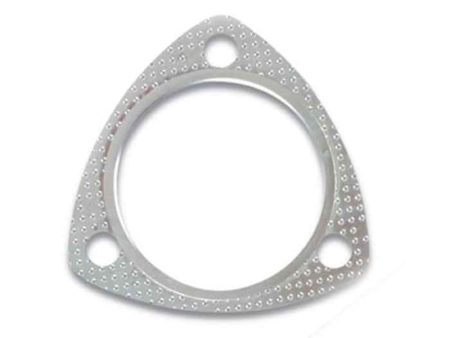 Vibrant 3-Bolt High Temperature Exhaust Gasket (2.5in I.D.) For Sale