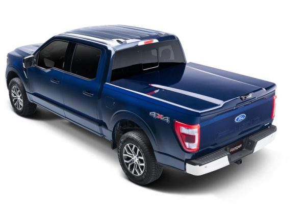 UnderCover 2021 Ford F-150 Ext Crew Cab 6.5ft Elite LX Bed Cover - Lead Foot Gray Supply