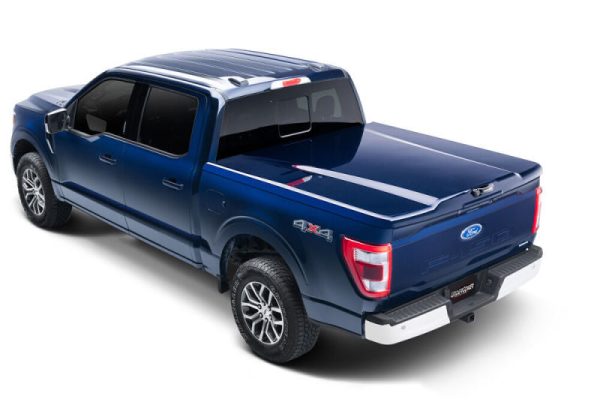 UnderCover 2021 Ford F-150 Ext Crew Cab 6.5ft Elite LX Bed Cover - Guard Effect For Cheap