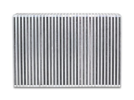 Vibrant Vertical Flow Intercooler Core 12in. W x 8in. H x 3.5in. Thick For Cheap