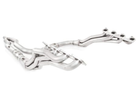 Stainless Power 2011-14 F-150 Raptor 6.2L Headers 1-7 8in Primaries 3in High-Flow Cats Y-Pipe For Discount