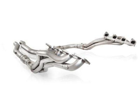 Stainless Power 2010-14 F-150 Raptor 6.2L Headers 1-7 8in Primaries 3in High-Flow Cats X-Pipe Discount