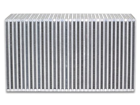 Vibrant Vertical Flow Intercooler Core 18in. W x 12in. H x 6in. Thick Online now