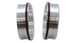 Vibrant Vanjen Aluminum Weld Fittings for 2.5in OD Tubing (for use with part #12565) - Sold In Pairs Online